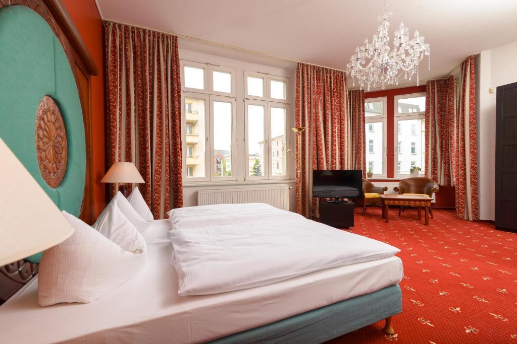 Altstadthotel Am Theater Cottbus Ruang foto